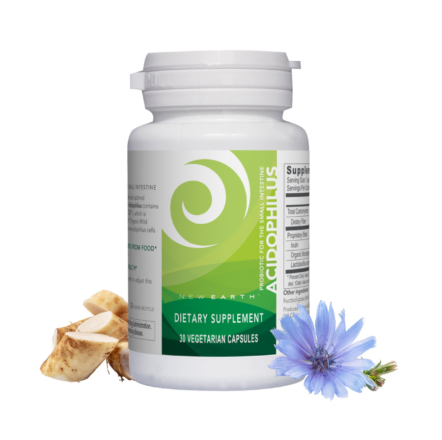 Acidophilus 30 ct — the New Earth daily ritual