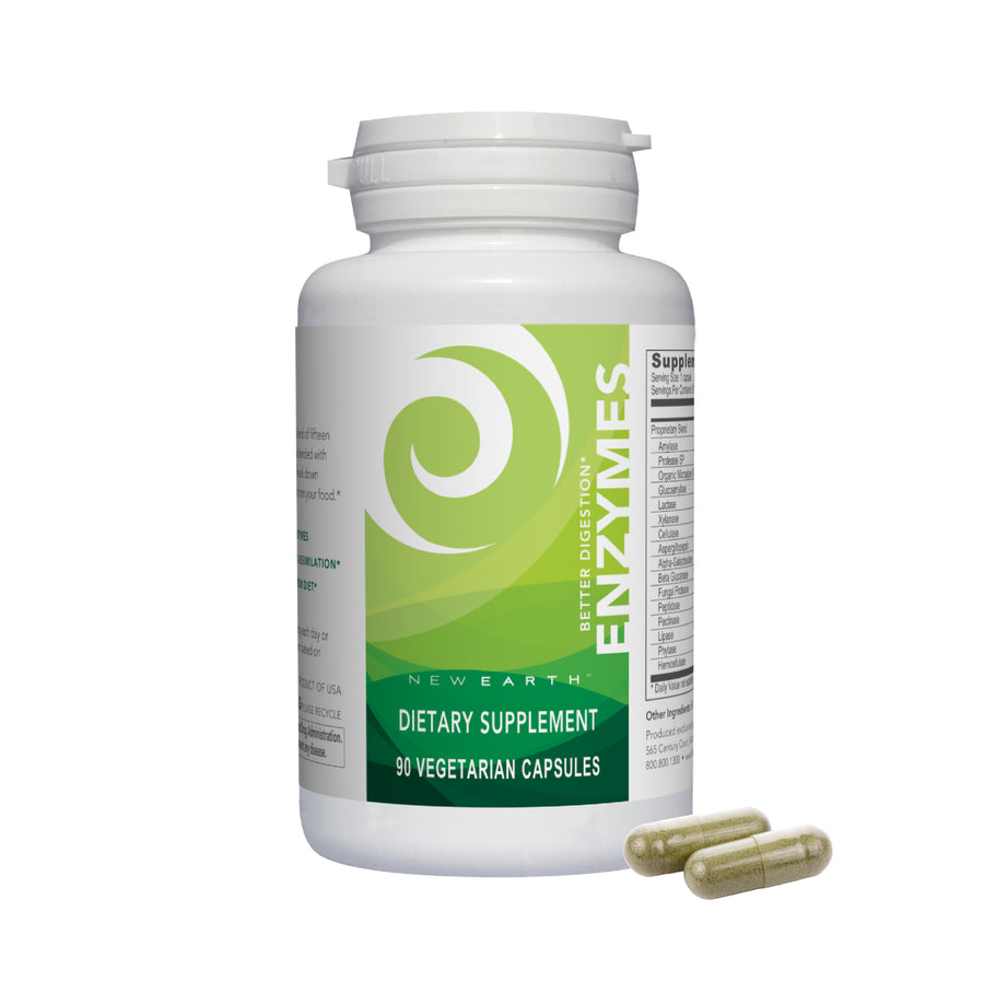 Enzymes 90 ct — the New Earth daily ritual