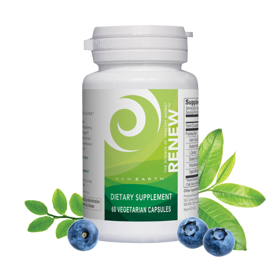 Renew 60 ct — the New Earth daily ritual